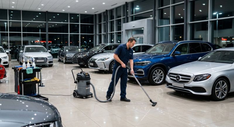 Automobile Dealership Cleaning in Conroe, TX