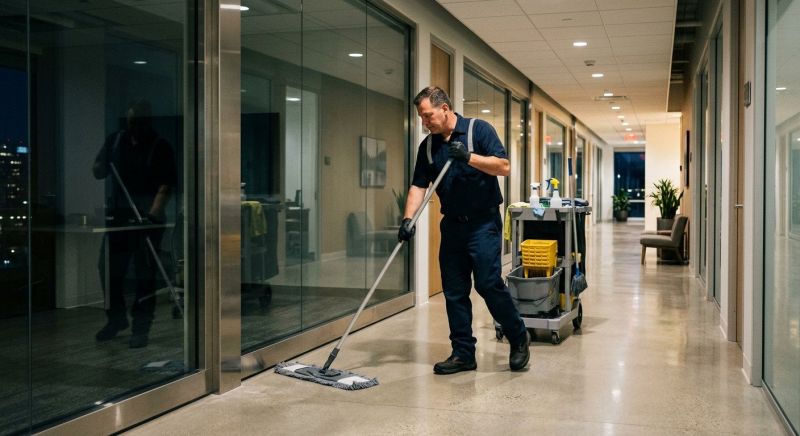 Janitorial Mopping Service in Frisco, TX