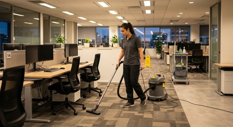 Office Floor Cleaning in Rockwall, TX