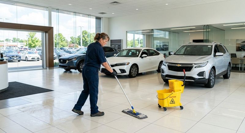 Car Dealership Cleaning in Conroe, TX