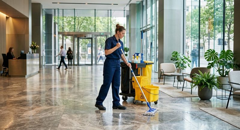Commercial Floor Cleaning in Conroe, TX