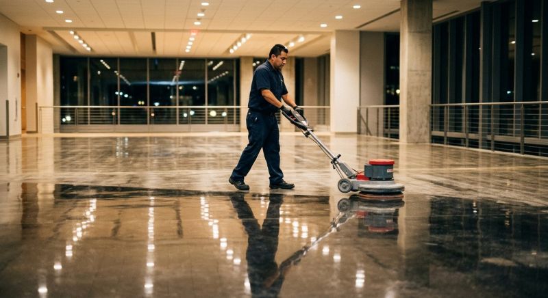 Commercial Floor Shining in Worcester, MA