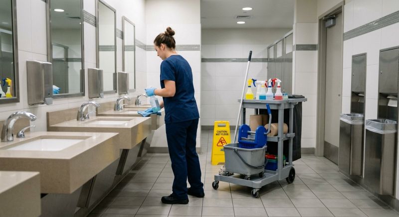 Commercial Restroom Cleaning in Shreveport, LA