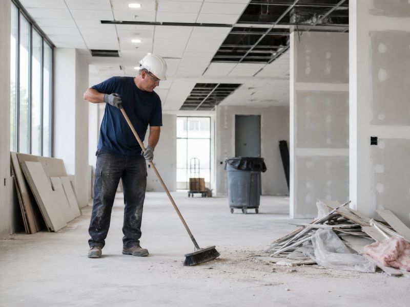 Construction Debris Cleanup in Prescott Valley, AZ