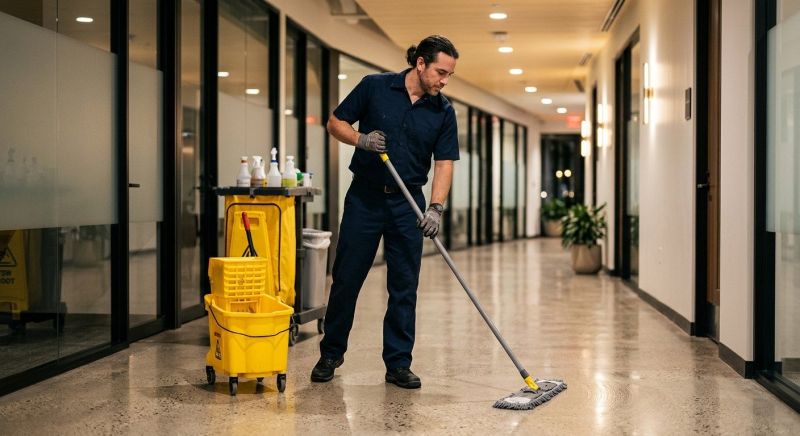 Janitorial Mopping Service in Frisco, TX