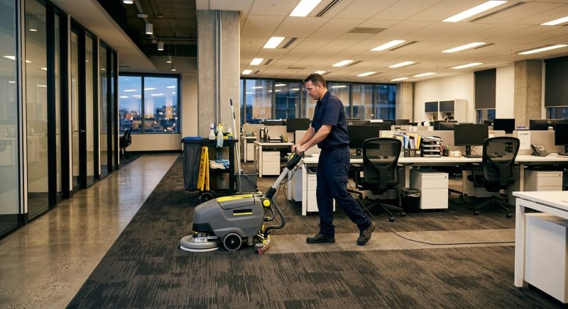Office Floor Cleaning in Frisco, TX